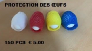 Protection pour oeufs - par 150 pièces