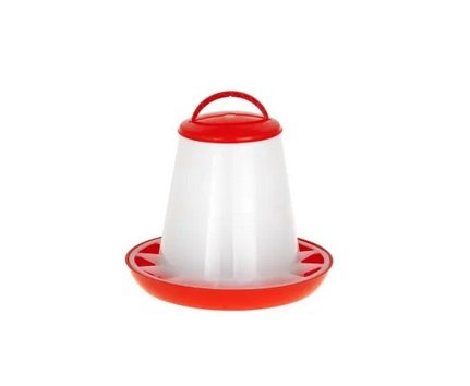 Mangeoire plastique à trémie 1 kg