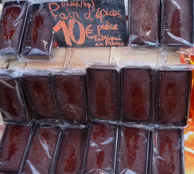 Pain d'épices 225 G au miel - pain d epices