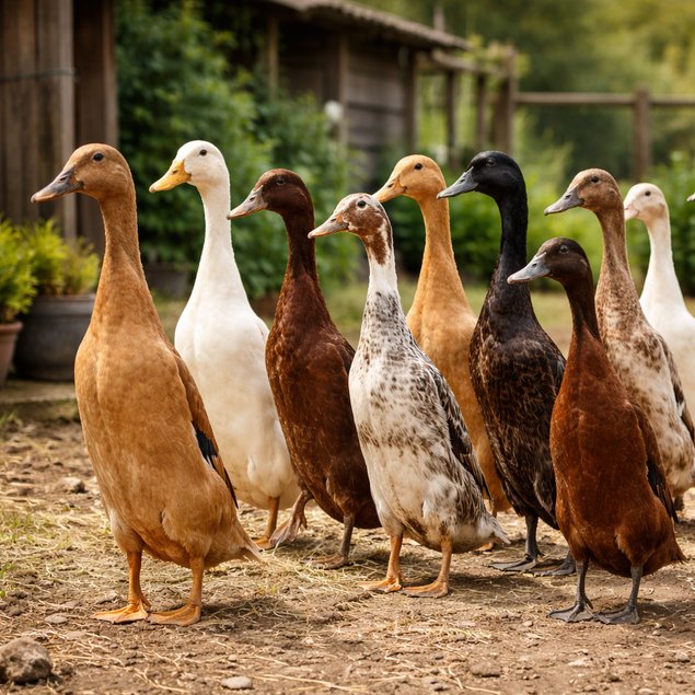 Canard coureur indien