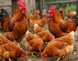 oeufs fécondées de poules pondeuses rousses